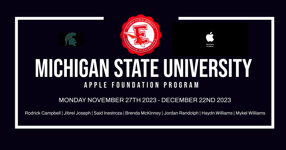 MSU Apple Foundation Program Ecorse Public Schools