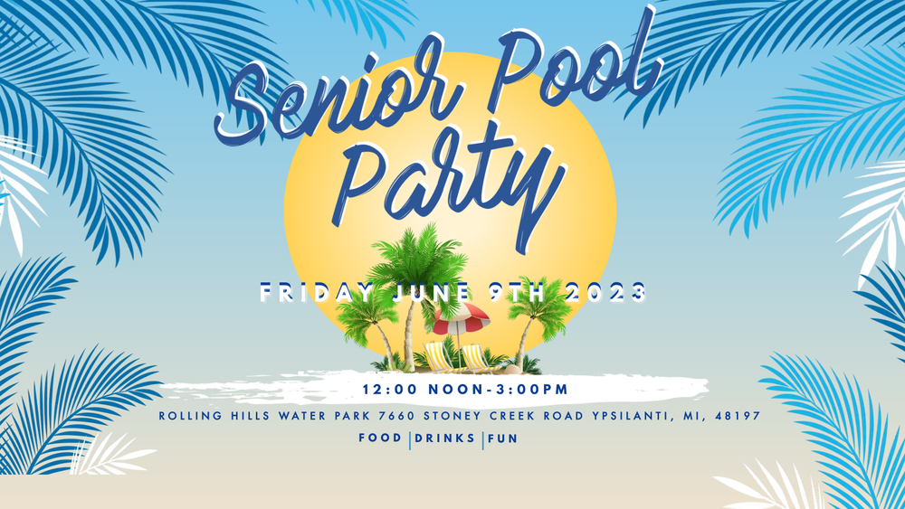 Senior Pool Party