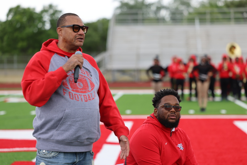 FIELD DEDICATION CEREMONY Ecorse High School